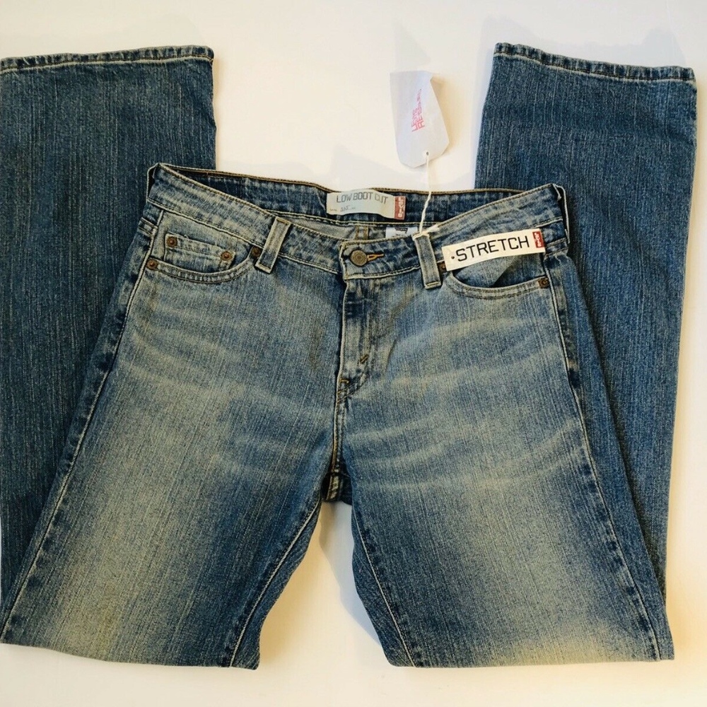 Levi's 545 Re-Issued Low Boot Cut Blue Jeans Sz 10